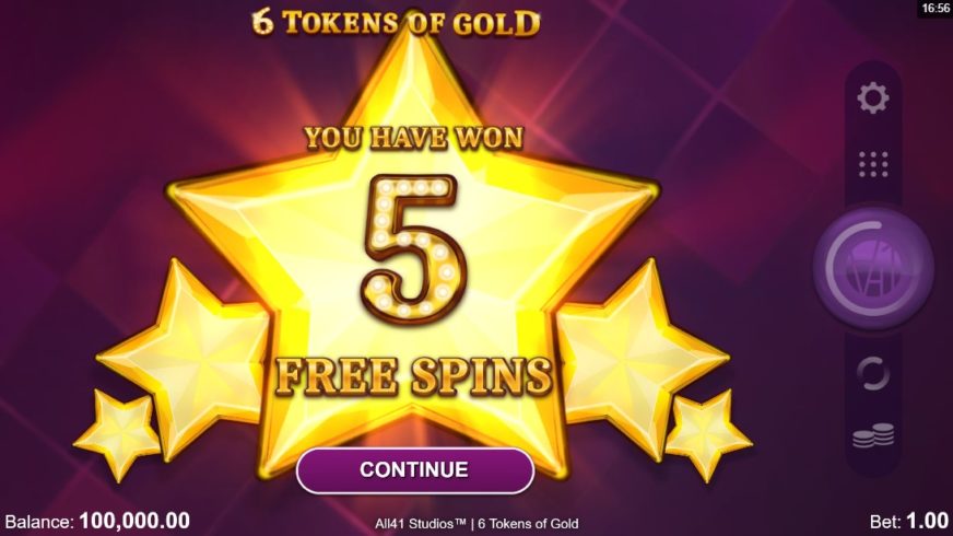 Screenshot 3  6 Tokens of Gold