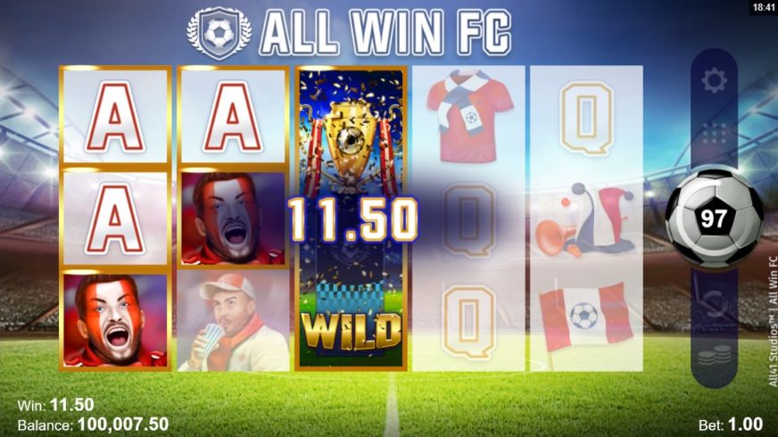 Screenshot 2  All Win FC