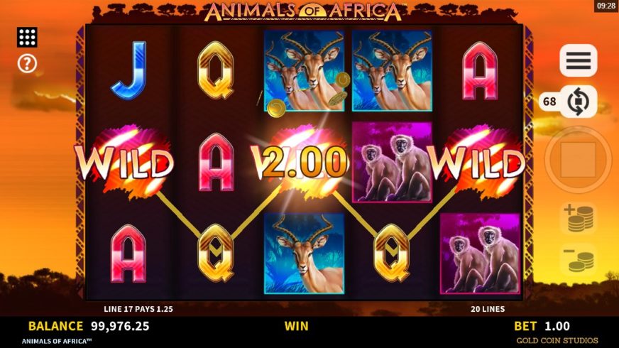 Screenshot 2  Animals of Africa