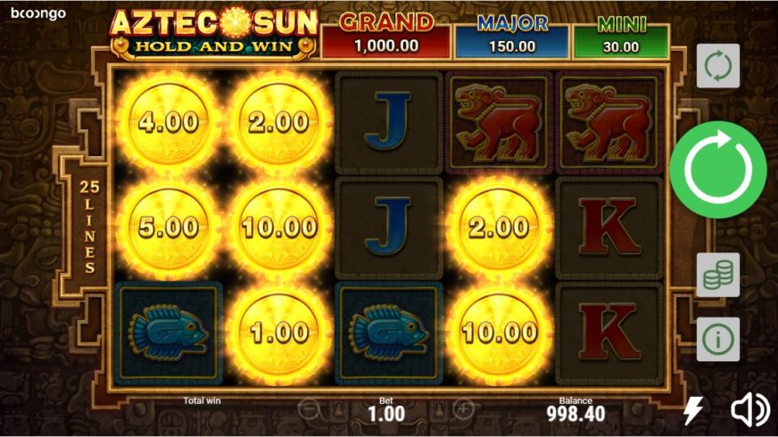 Screenshot 3  Aztec Sun: Hold and Win