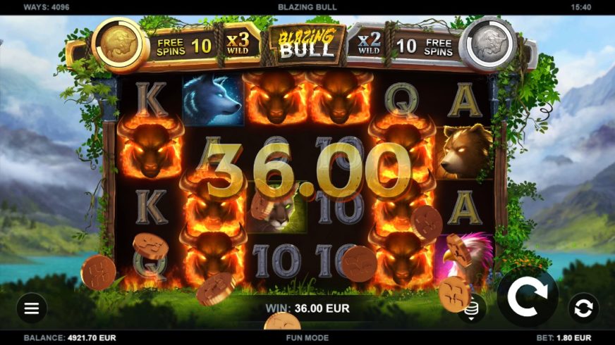 Screenshot 2  Blazing Bull