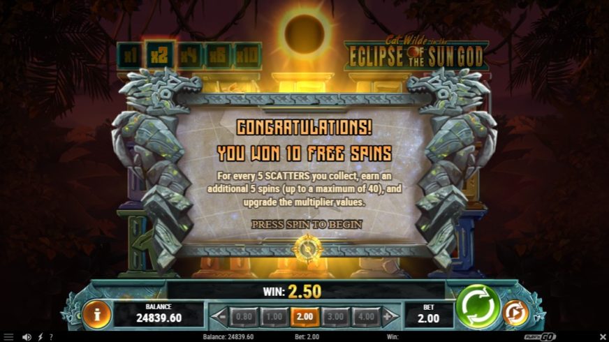 Screenshot 3  Cat Wilde in the Eclipse of the Sun God