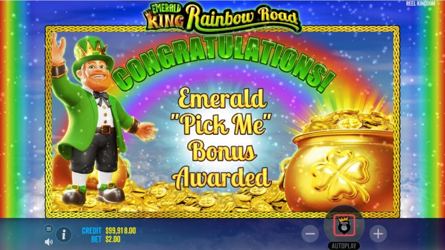 Screenshot 2  Emerald King Rainbow Road