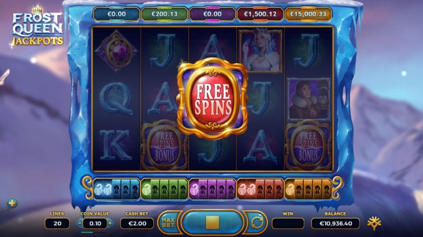 Screenshot 3  Frost Queen Jackpots