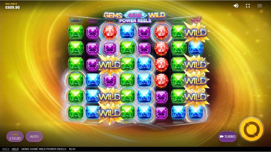 Screenshot 3  Gems Gone Wild: Power Reels