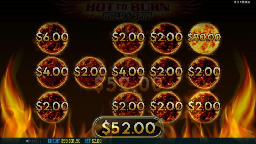 Screenshot 3  Hot to Burn Hold and Spin