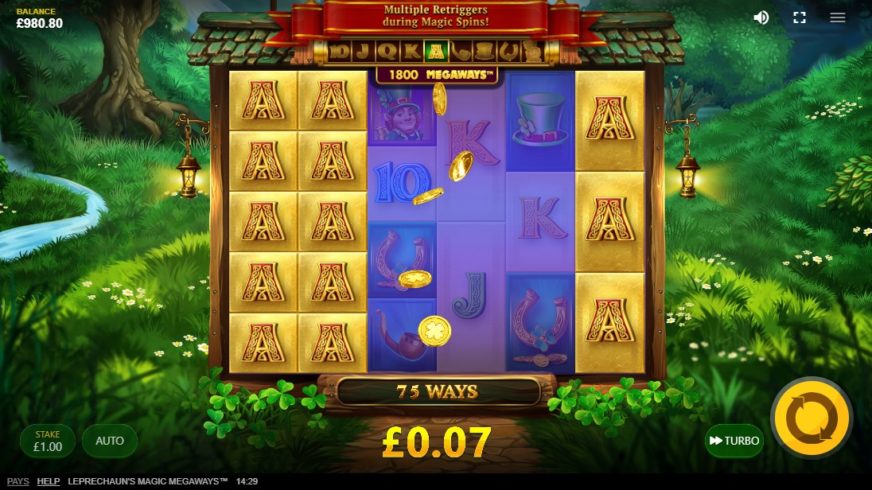 Screenshot 2  Leprechaun’s Magic Megaways