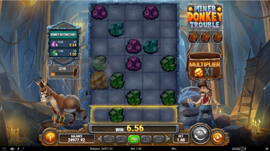 Screenshot 2  Miner Donkey Trouble