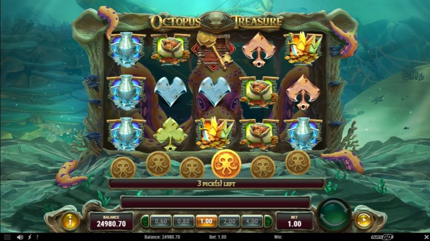 Screenshot 2  Octopus Treasure