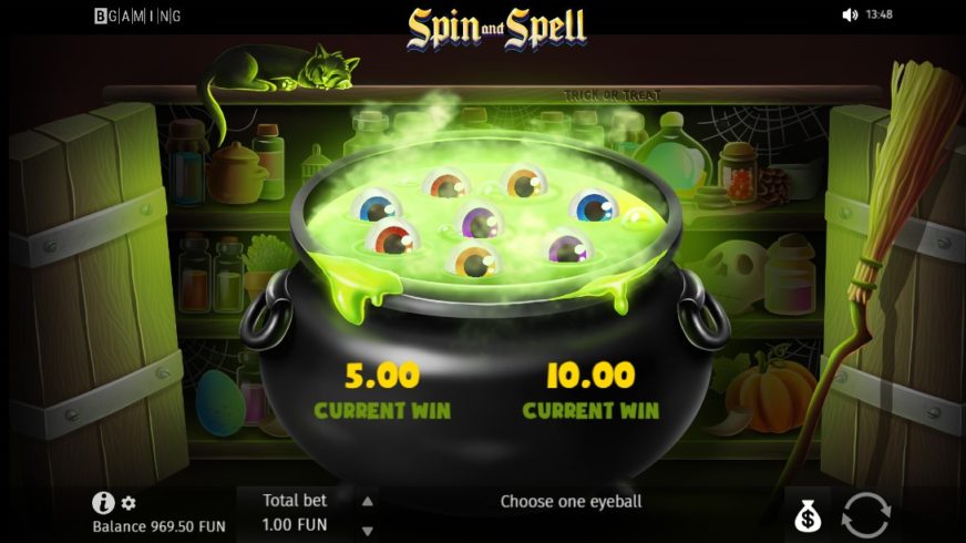 Screenshot 2  Spin and Spell