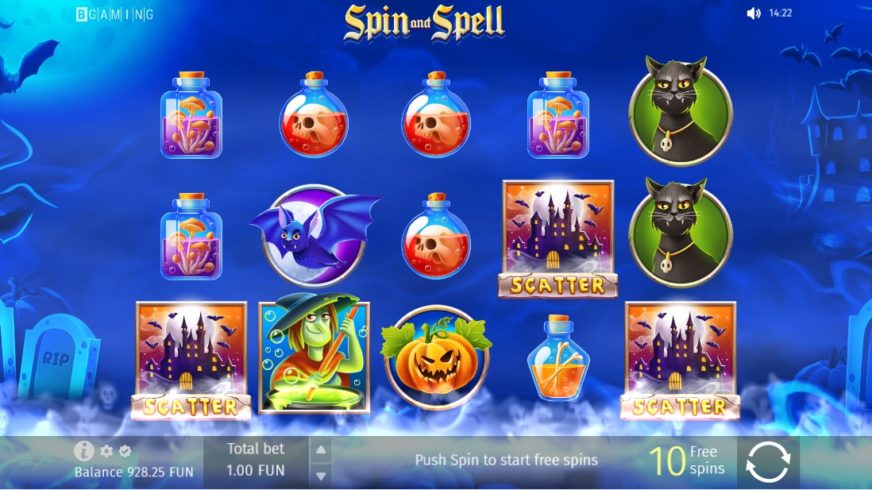 Screenshot 3  Spin and Spell